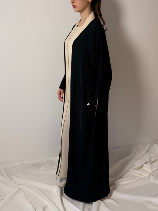 Pocketed abaya #3